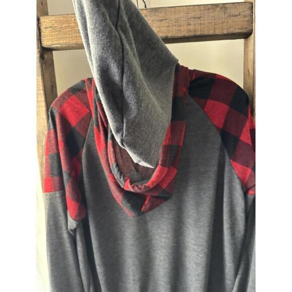 Offset Dual lined Hoodie - Picture 4 of 7